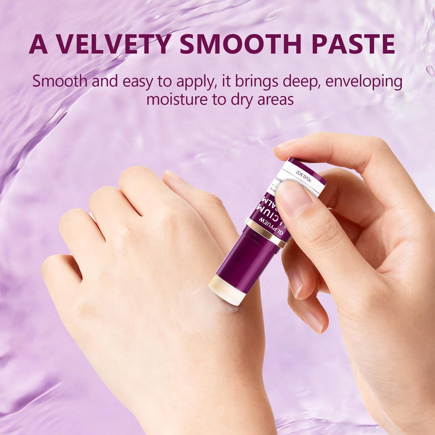 GLPYUEW Cemenrete Calcium Multi Balm, Korean Collagen Moisturing Stick,Calcium Volume Multi Balm, Wrinkle Core Stick, cemenrete calcium multi balm anti-aging, sagging, wrinkles (Pack of 2)