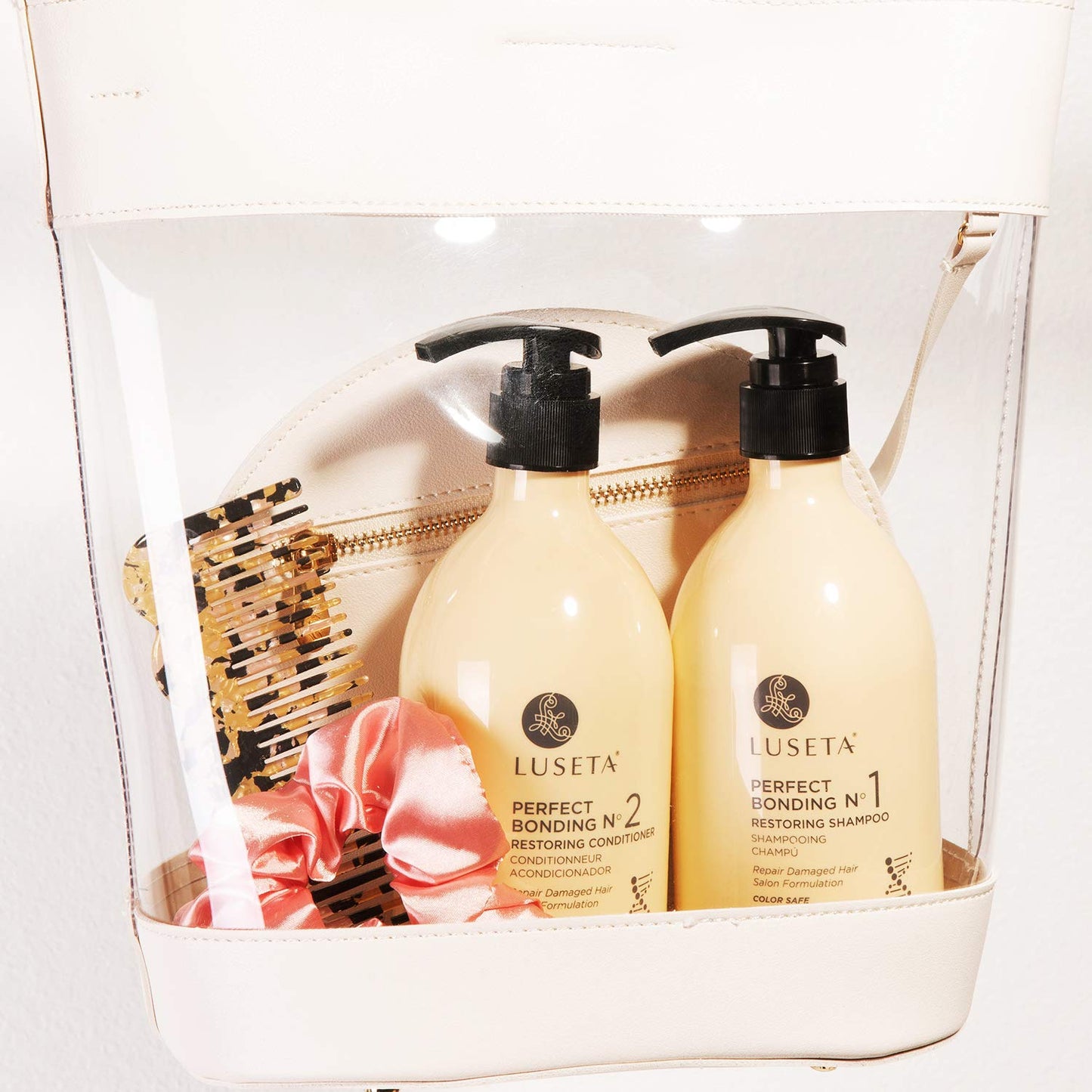 Perfect Bonding Restoring Shampoo & Conditioner Set - Bond Strengthening, Color Longevity | 2x33.8 oz, Sulfate & Paraben Free