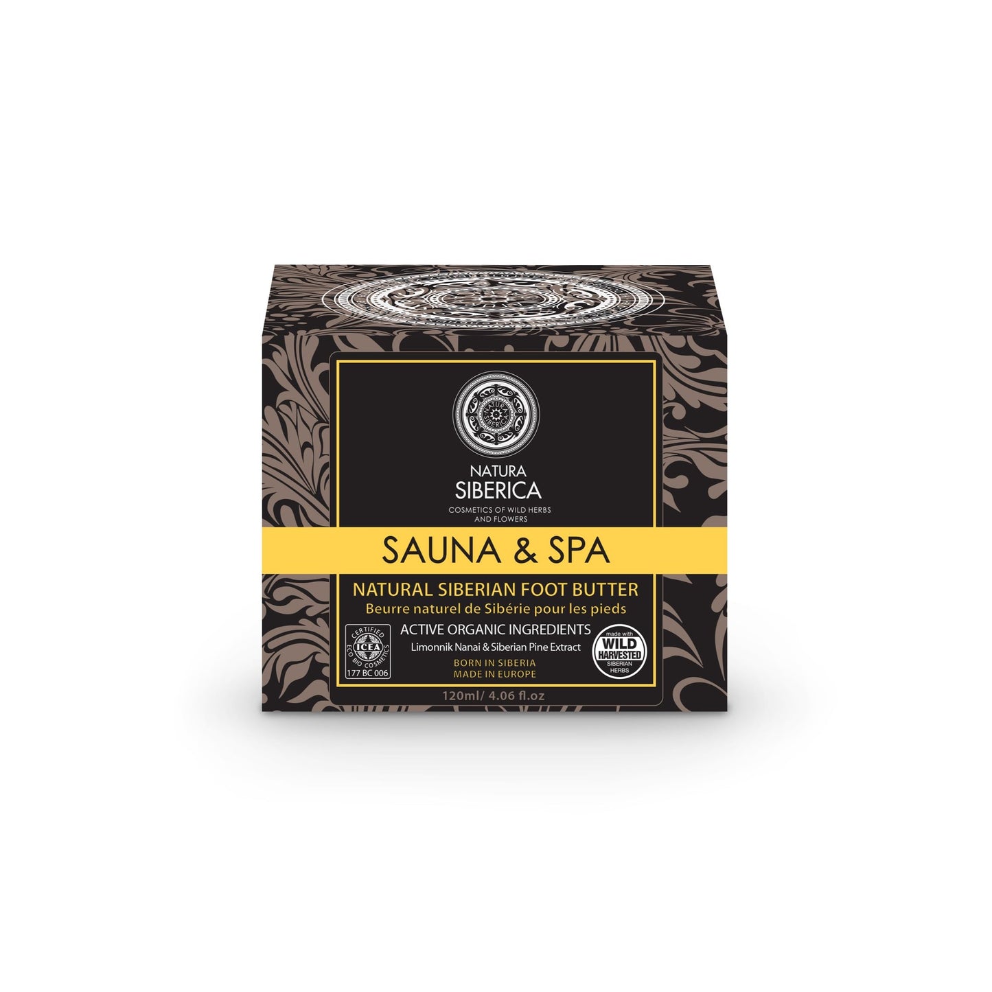 Natura Siberica Natural & Organic - Natural Rich Siberian Foot Butter With Cedar Oil And Schisandra 120Ml (Natura Siberica)