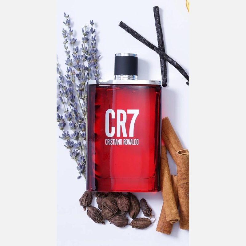 Cristiano Ronaldo Cologne - Woody Musky Eau De Toilette for Men - Lavender, Cardamom, Tobacco - 3.4 oz