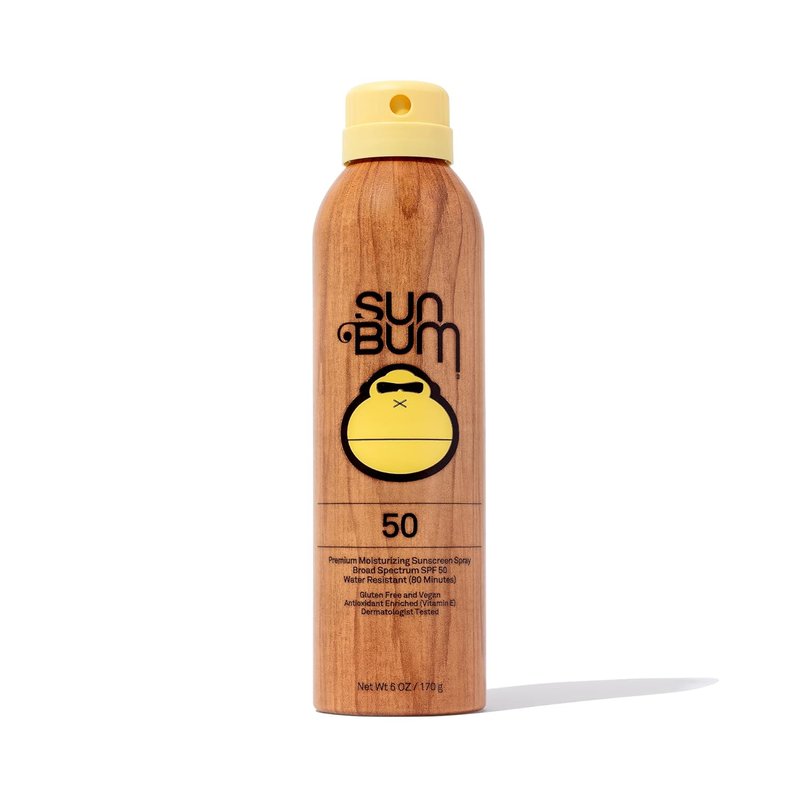 Sun Bum SPF 50 Sunscreen Spray & SPF 15 Tanning Oil Bundle - Reef-Safe Sun Protection