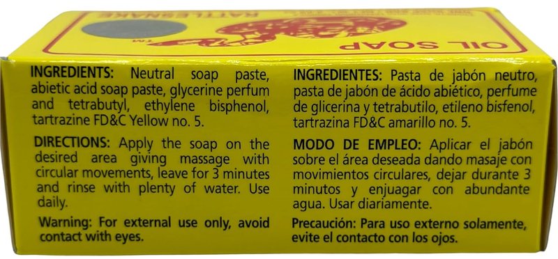 Rattlesnake Soap - Original 140g | Pack of 6 - Natural Ingredients for Skin Care