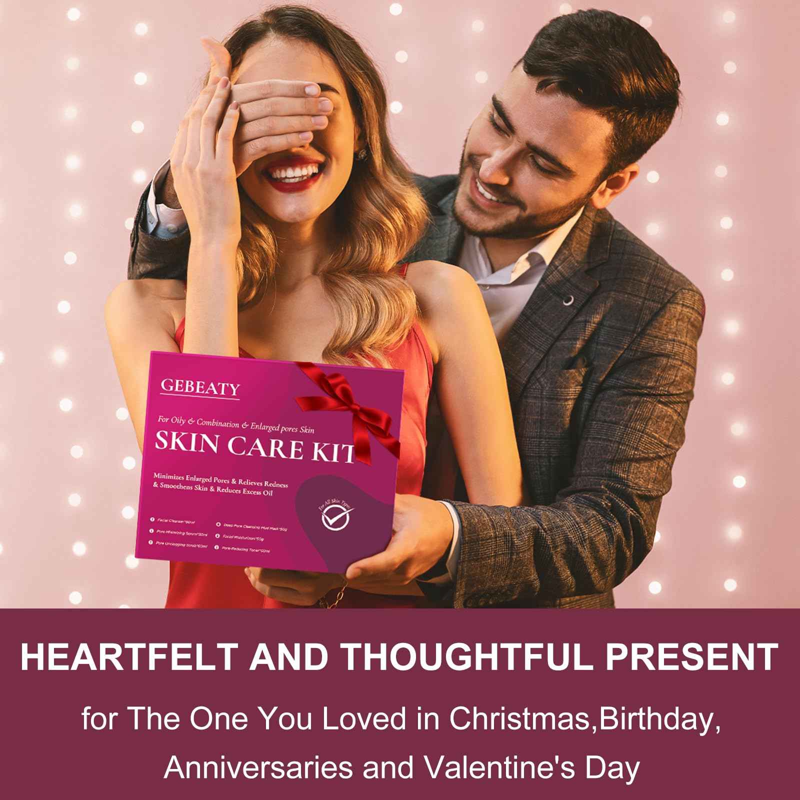 Skin Care Set,Women Girls Skin Care for Teens 10-12, Hydrate, Glow,Minimize Pore,Smooth,Travel Skincare,Birthday Teen Girl Gifts Trendy Stuff,Christmas Stocking Stuffers for Teens Teenage Tween Women