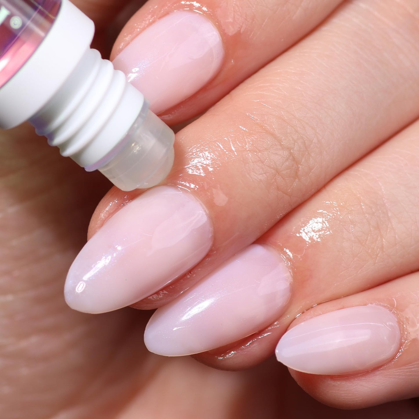 LONDONTOWN Roll and Glow Cuticle Oil - Nail Care Strengthener and Moisturizer for Dry Cracked Cuticles, Travel-Friendly Nail Treatment - Dragonfruit, 0.2 Fl oz