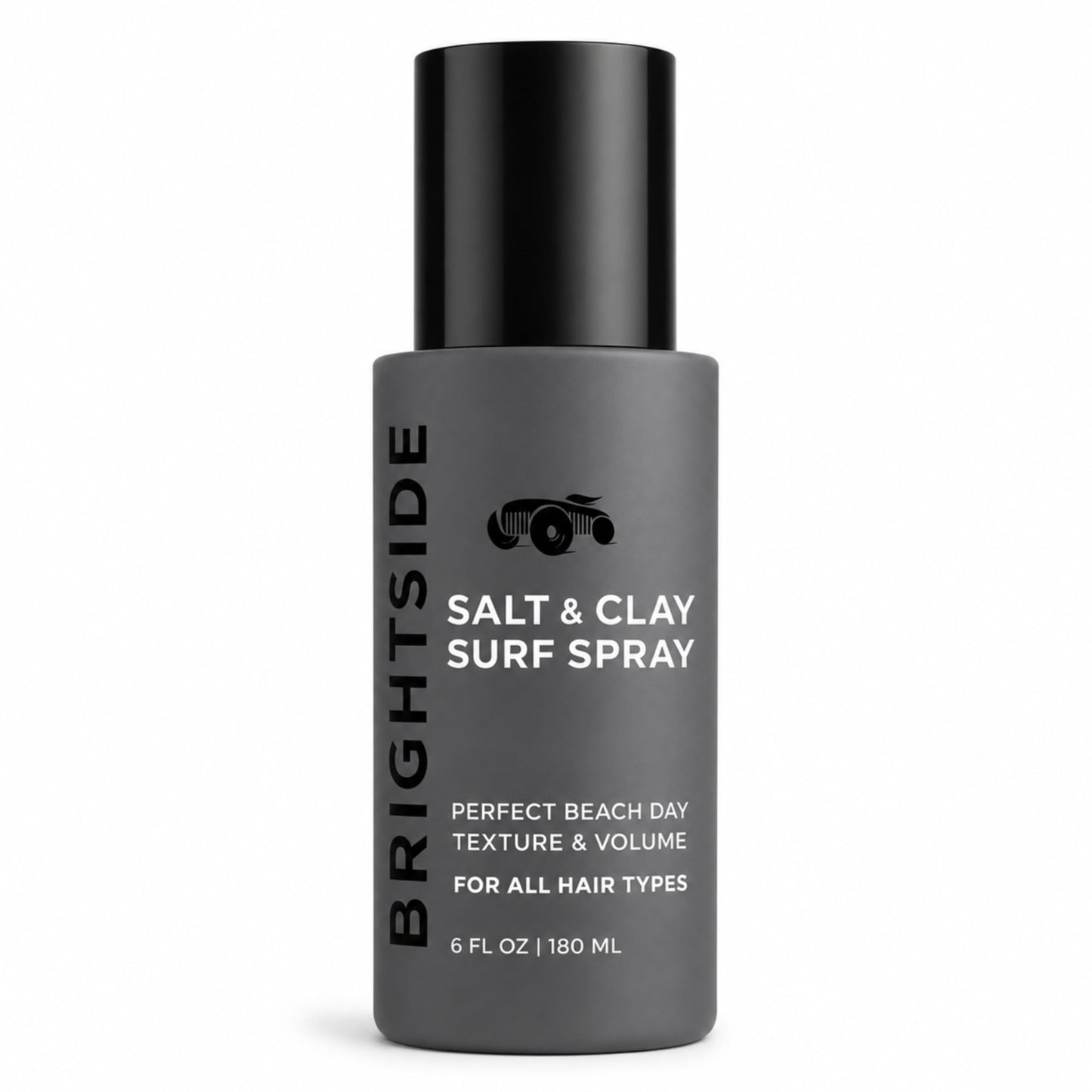 BRIGHTSIDE Salt & Clay Surf Spray - Instant Volume & Texture for Thicker Looking Hair - Natural Sea Salt Spray for Men & Women - Hydrate & Hold for All Hair - Alcohol-Free, Clean ingredients - 6oz