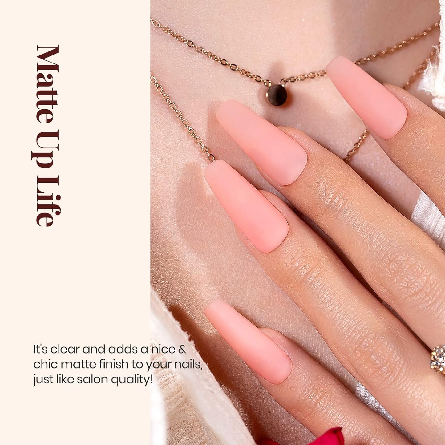 beetles Gel Polish 9 in 1 Gel Nail Glue for Clear Acrylic Nails Tips, Long Lasting Super Strong Brush Nail Glue for Fake Nails, Base Blooming Nail Gel, New Safe Formula, U V Light Cure