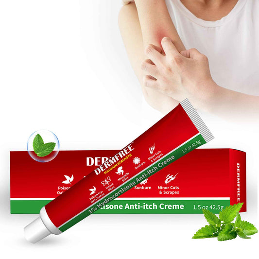 Anti-Itch Cream for Bug Bite & Mosquito Bite Itch Relief | Eczema Cream with Fast Temporary Relief from Insect Bites, Sunburn, Minor Burns & Skin Irritations | Essential for Camping Essentials