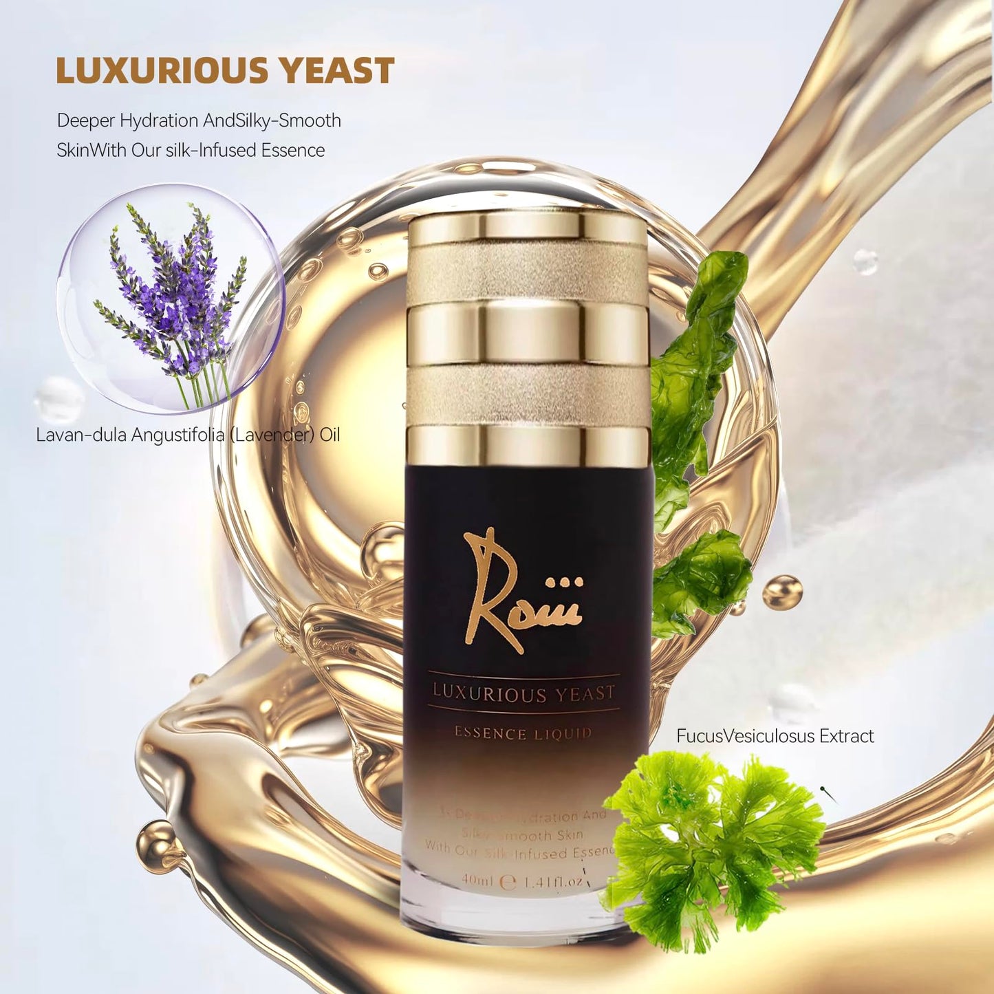 Roiii Anti-Aging Face Serum Ageless Enriching Renewal Neck Serum For Women Men,Collagen | Moisturizing Skin Serum for Firmer Skin to Reduce Appearance of Fine Lines Hyaluronic Acid Day&Night