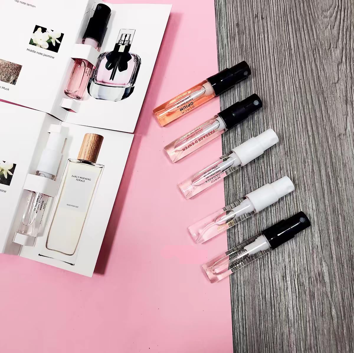 Pilestone Women’s Fragrance Discovery Sampler Set – Curated Mix of Designer-Inspired & Popular Perfume Vial Samples, Multiple Scent Styles for Testing & Exploration (15 Vials)