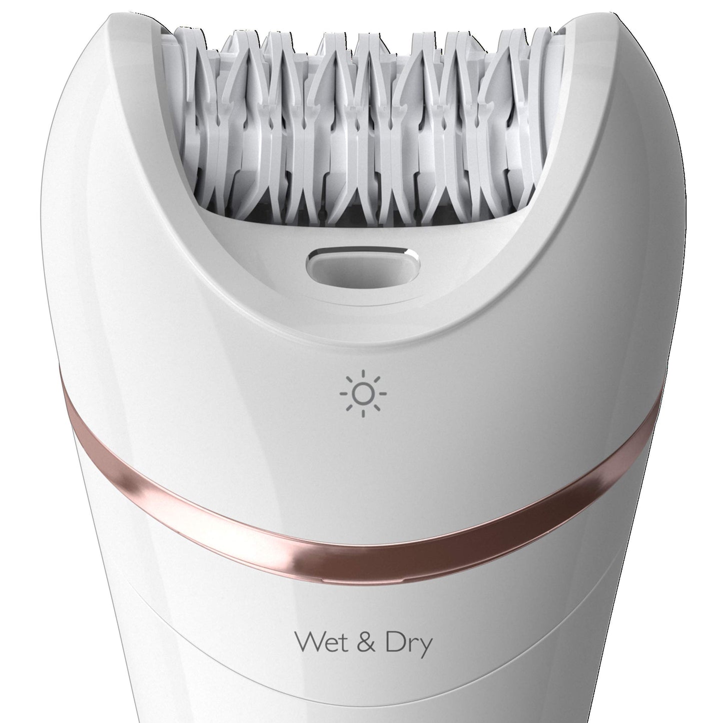 Philips Epilator Series 8000, Wet & Dry, 3-in-1 with Shaver & Trimmer Attachments for Women, 8 Accessories Included, BRE720/14