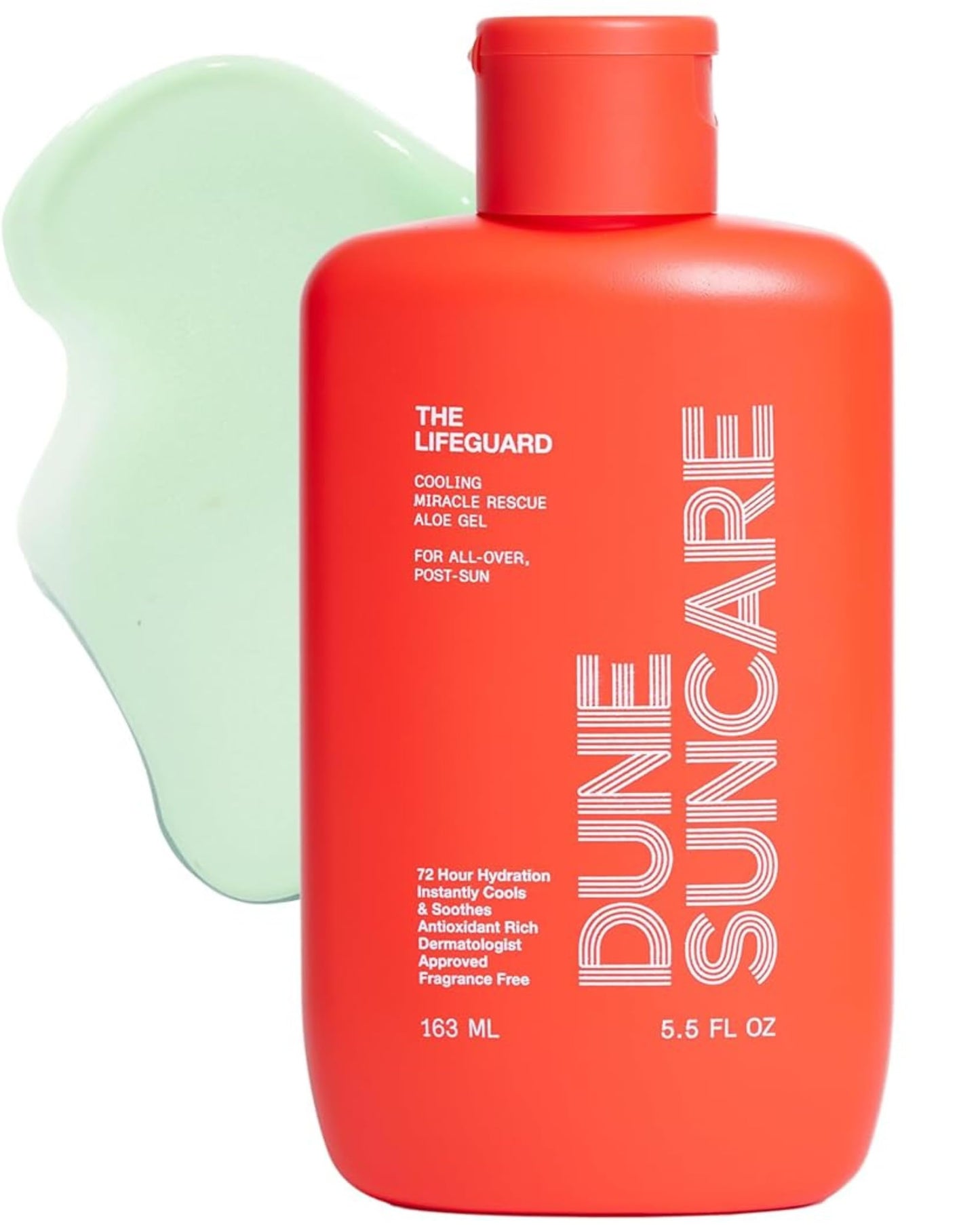 DUNE The Lifeguard After Sun Aloe Vera Gel, Cooling Gel for Sunburn Relief