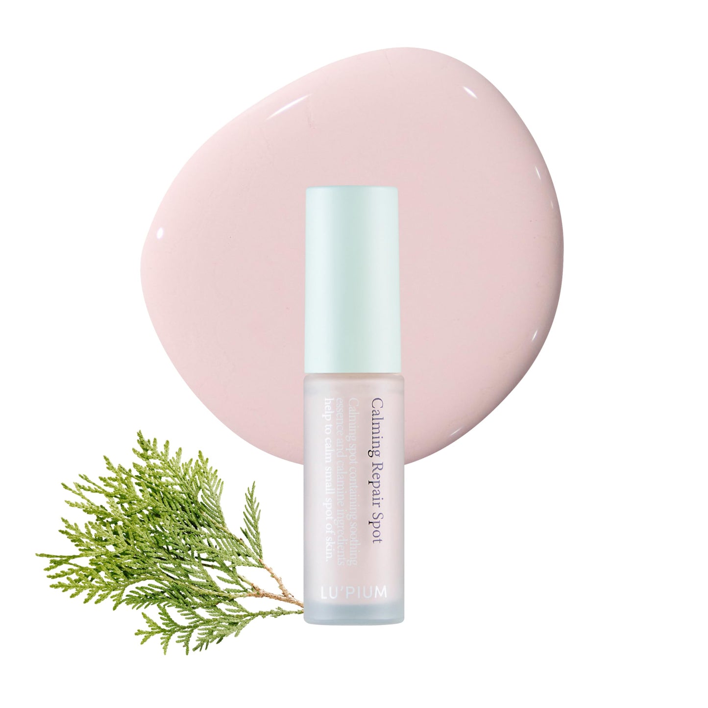 LU'PIUM Calming Repair Spot – Acne Spot Treatment for Sensitive Skin, Vegan Soothing & Oil Control with Salicylic Acid, Calamine & Sulfur, Cica Complex, Clean Korean Skincare (7ml 0.24 fl. oz.)