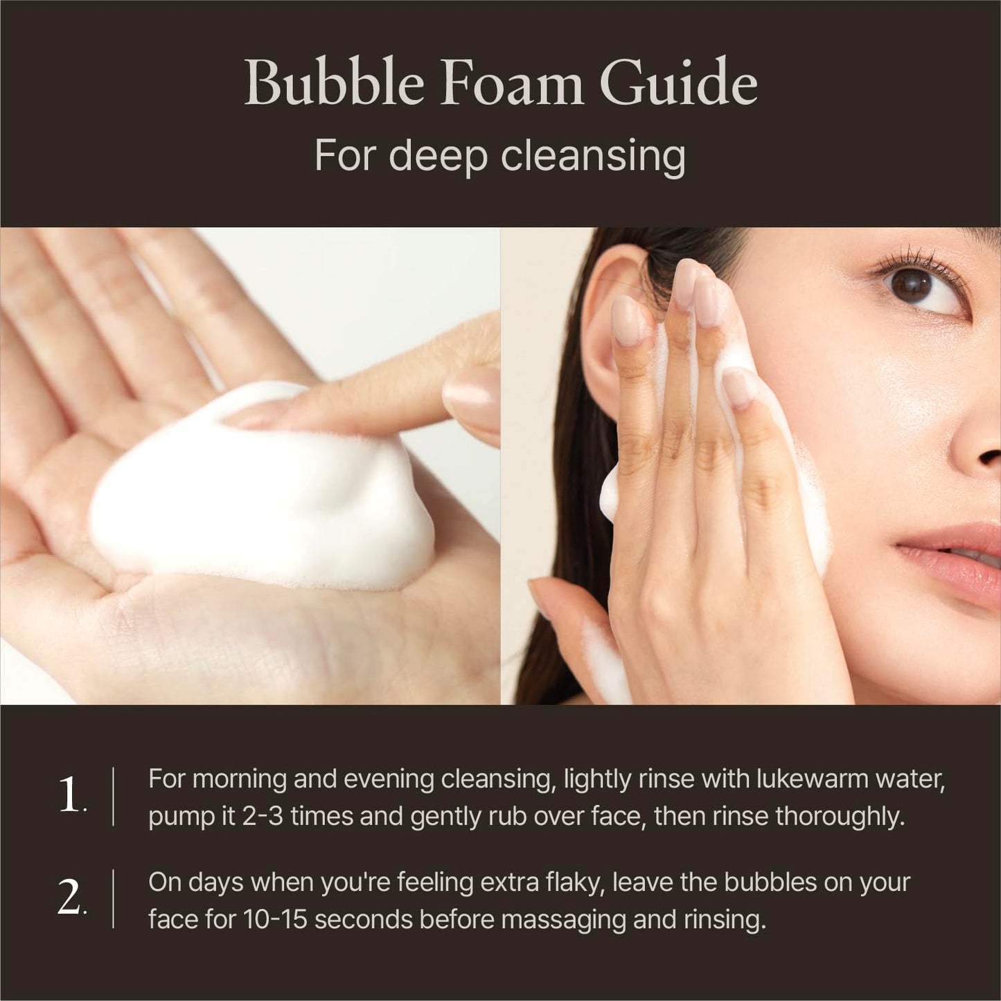 theralogic Madecell Derma Repair B5 Bubble Foam Cleanser - Panthenol & Salicylic Acid BHA - Korean Acne Calming Bubble Face Wash - Hypoallergenic, Vegan, Fragrance Free, 5.07 fl.oz.