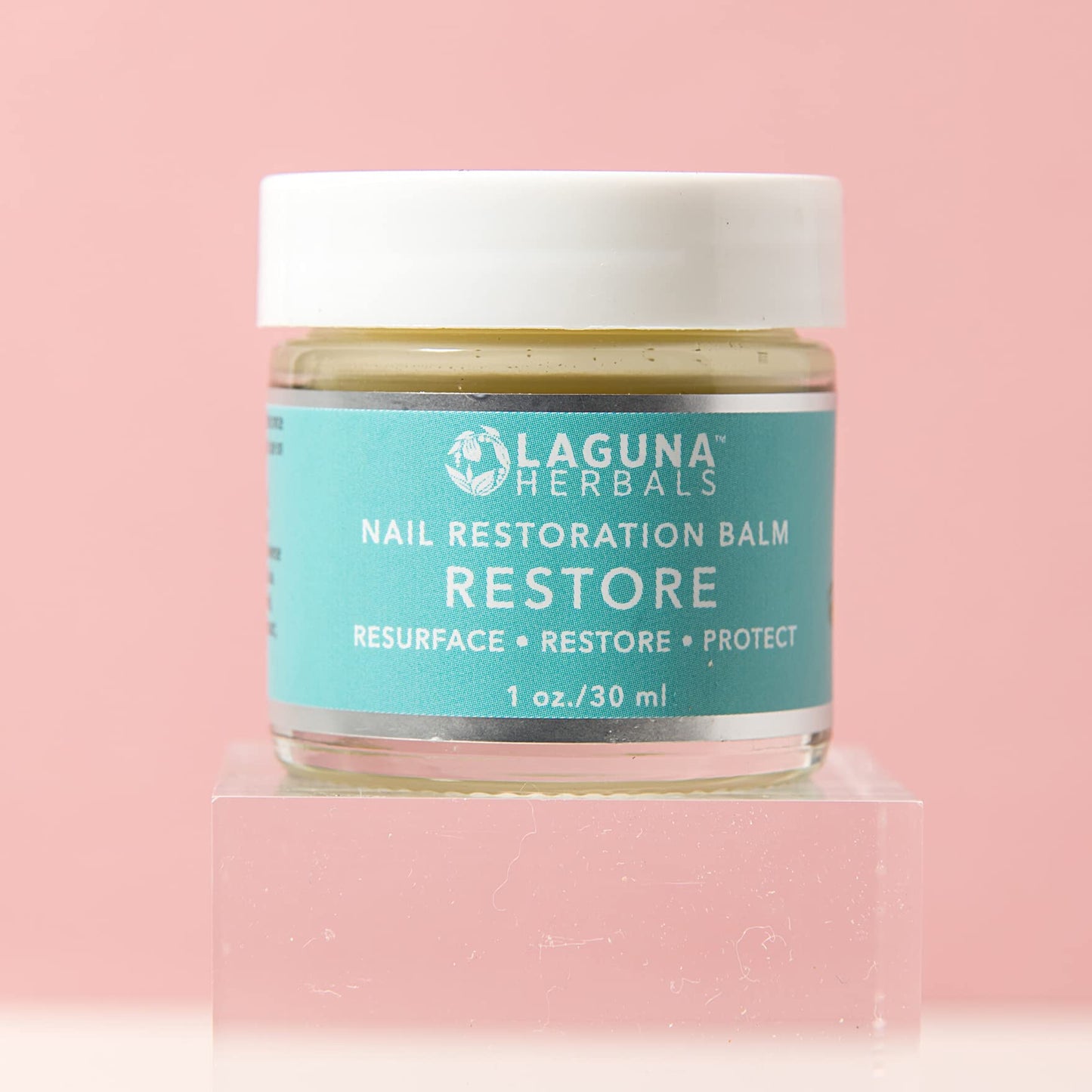 Laguna Herbals Restore Nail Balm with Herbal extracts for Long, Strong, Flexible and Healthy Nails.