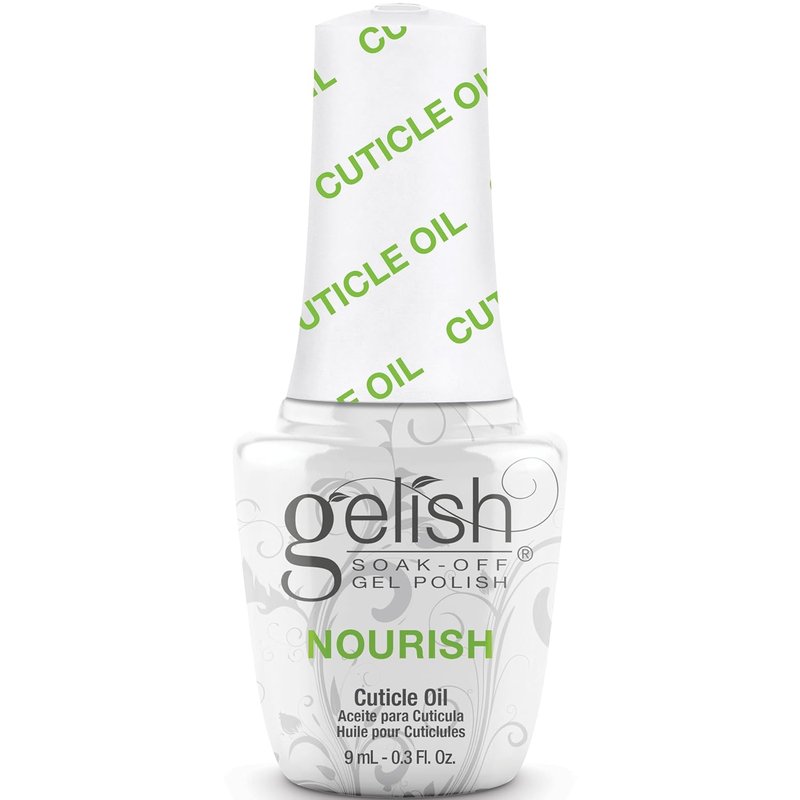 Gelish Mini Cuticle Oil - Hydrating Formula for Healthy Nails & Cuticles | Quick Absorbing, Non-Greasy (0.3 Fl Oz)