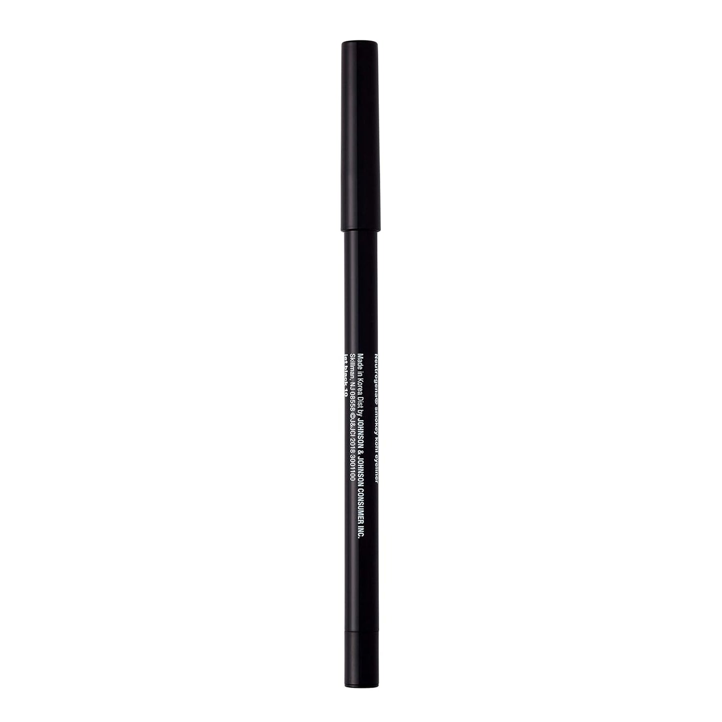 Neutrogena Smokey Kohl Eyeliner - Water-Resistant, Smooth-Gliding Makeup | Jet Black, 0.014 oz