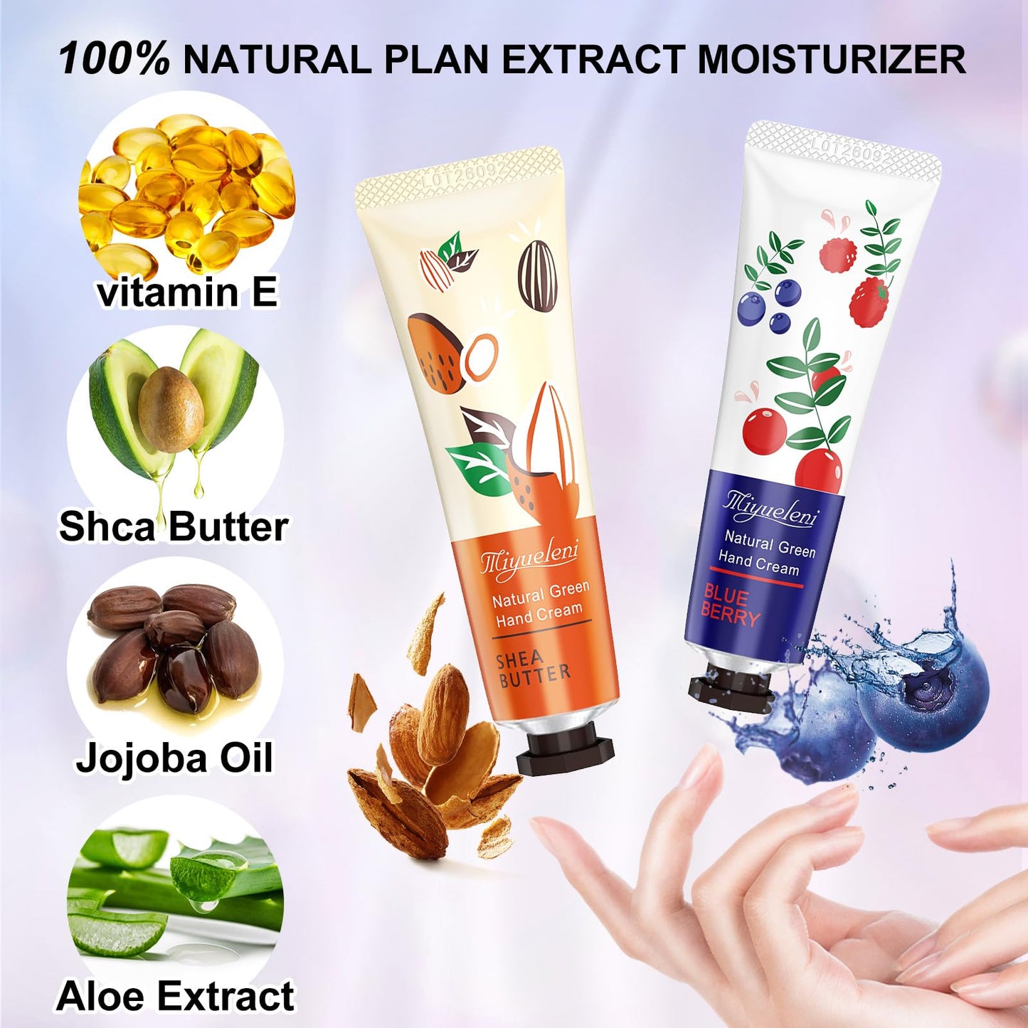 84 Pack Hand Cream Gifts Set, Hand Lotion Travel Size, Mini Hand Lotion Bulk, Mini Hand Cream for Dry Cracked Hands, Hand Cream Bulk, Lotion Sets for Women Gift, Moisturizing Hand Cream For Dry Hand