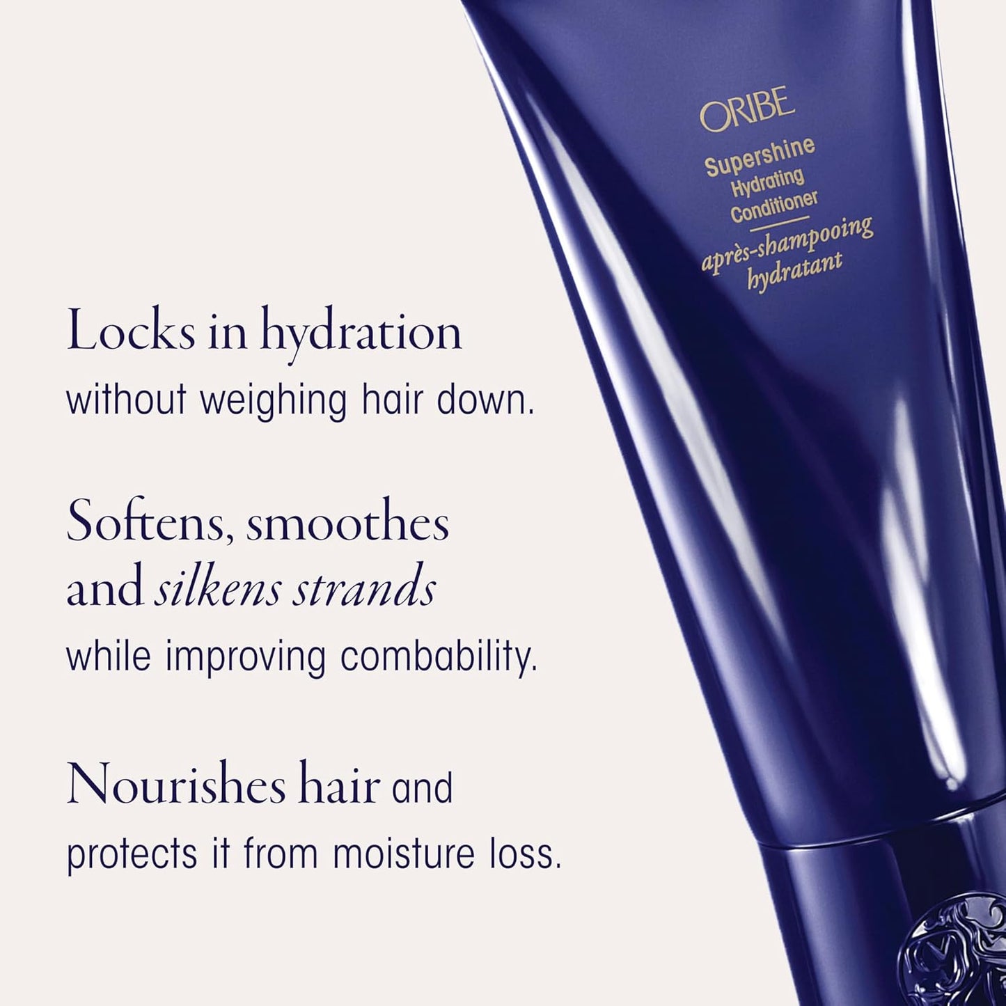 Oribe Supershine Hydrating Conditioner - Moisturizing Formula for Dry Hair | Hydrates, Nourishes & Smooths Frizz