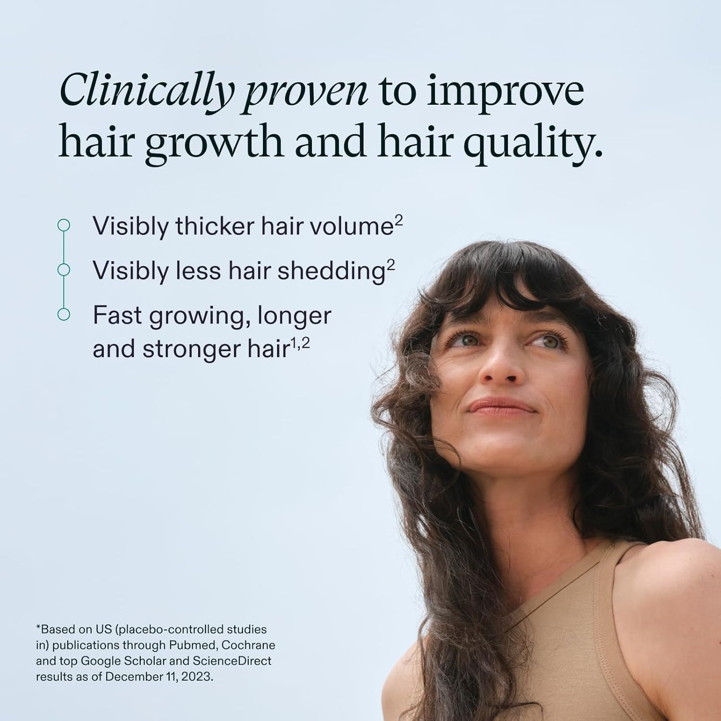 Nutrafol Women's Hair Growth Supplements - Clinically Tested for Thicker, Stronger Hair | 1 Month Supply, Ages 18-44