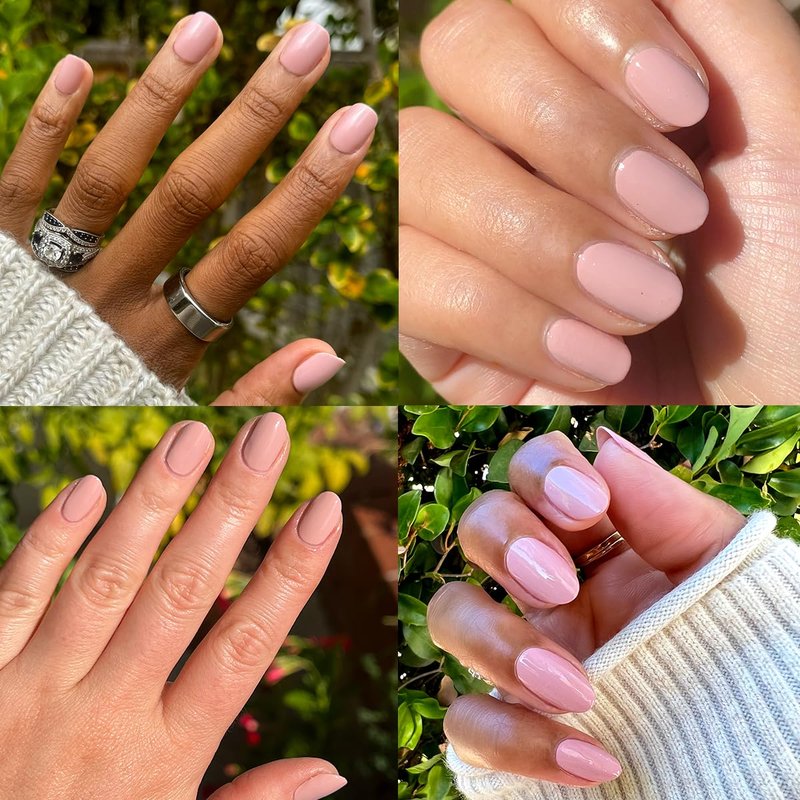 Quick Dry Nail Polish - Poodle Pink | Vegan, Smudgeproof & 15-Free | Lasts Up to 5 Days