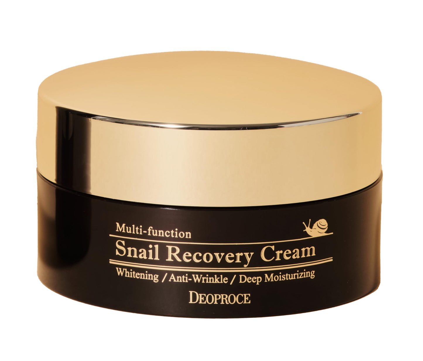 Deoproce Snail Mucin Face Cream 100g (3.5 oz) – Lightweight Moisturizer for Hydration, Smooth Texture & Skin Barrier Care