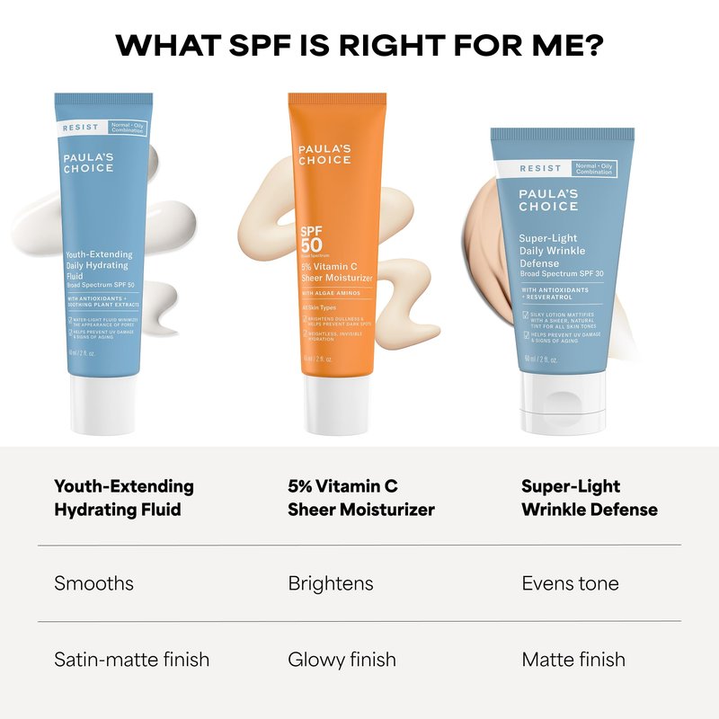 Paula's Choice RESIST Super-Light Daily Wrinkle Defense Mineral Sunscreen, SPF 30 Face Sunscreen for Oily Skin, Matte Tinted Face Moisturizer, UVA/UVB Protection, Fragrance-Free, 2 Fl Oz