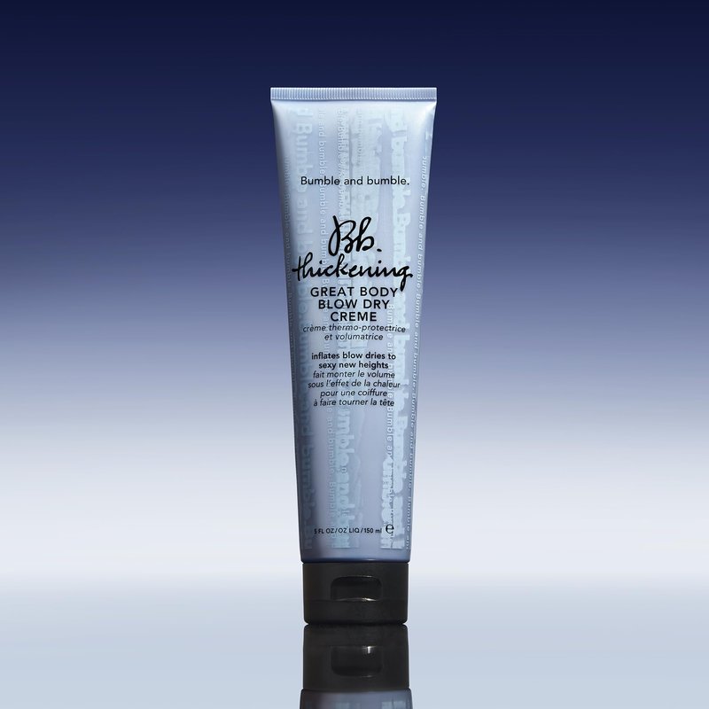 Bumble and bumble. Thickening Great Body Volumizing Blow Dry Cream | For Voluminous Blowouts | Heat Protection | For Fine to Medium Wavy, Straight Hair Types, 5 Fl Oz