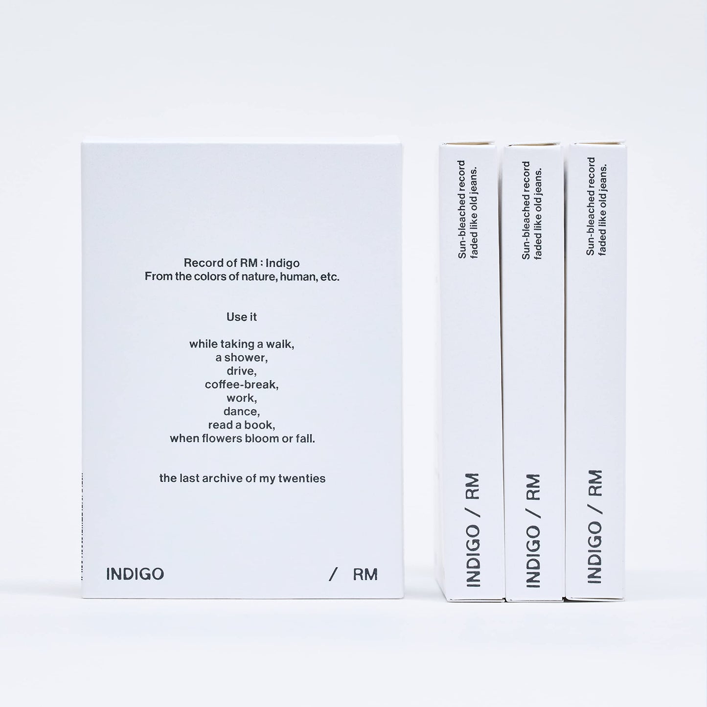 RM 'Indigo' Postcard Edition (Weverse Albums ver.)（韓国盤）