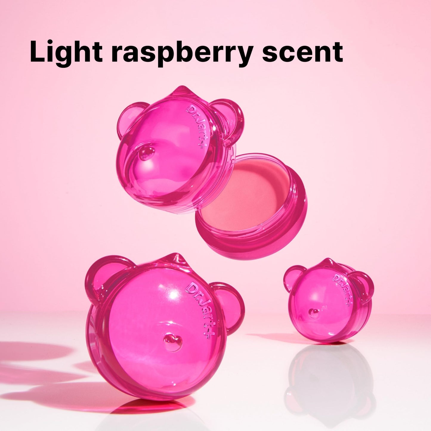 Dr.Jart+ Vital Hydra Solution Jelly Bear Korean Overnight Lip Mask with Hyaluronic Acid, Sheer Pink Tint and Light Raspberry Scent | Korean Skin Care, 0.67fl.oz