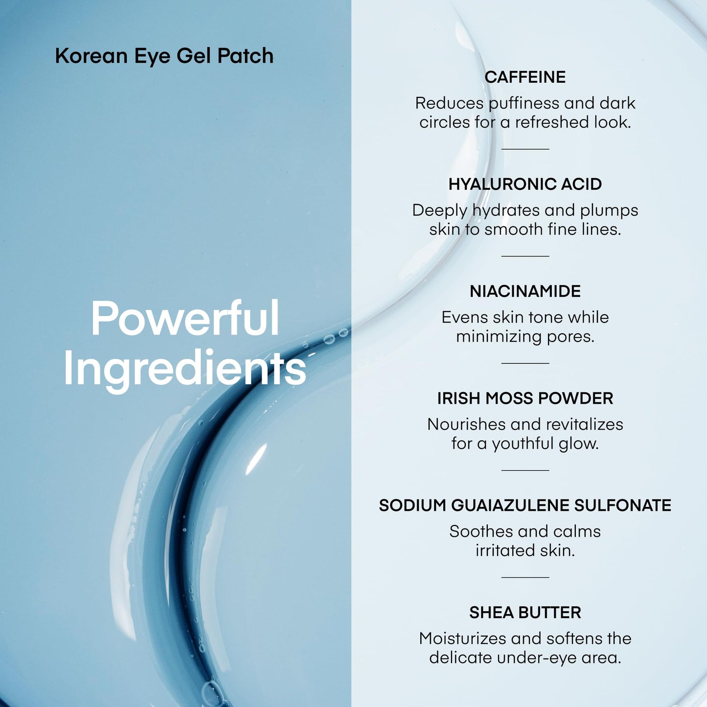 TEREZ & HONOR Under Eye Patches for Dark Circles with 8% Caffeine Eye Cream - Eye Care 2 Step Kit, Dermatologist Tested Korean Skincare Formula, 60 Pcs + 20mL