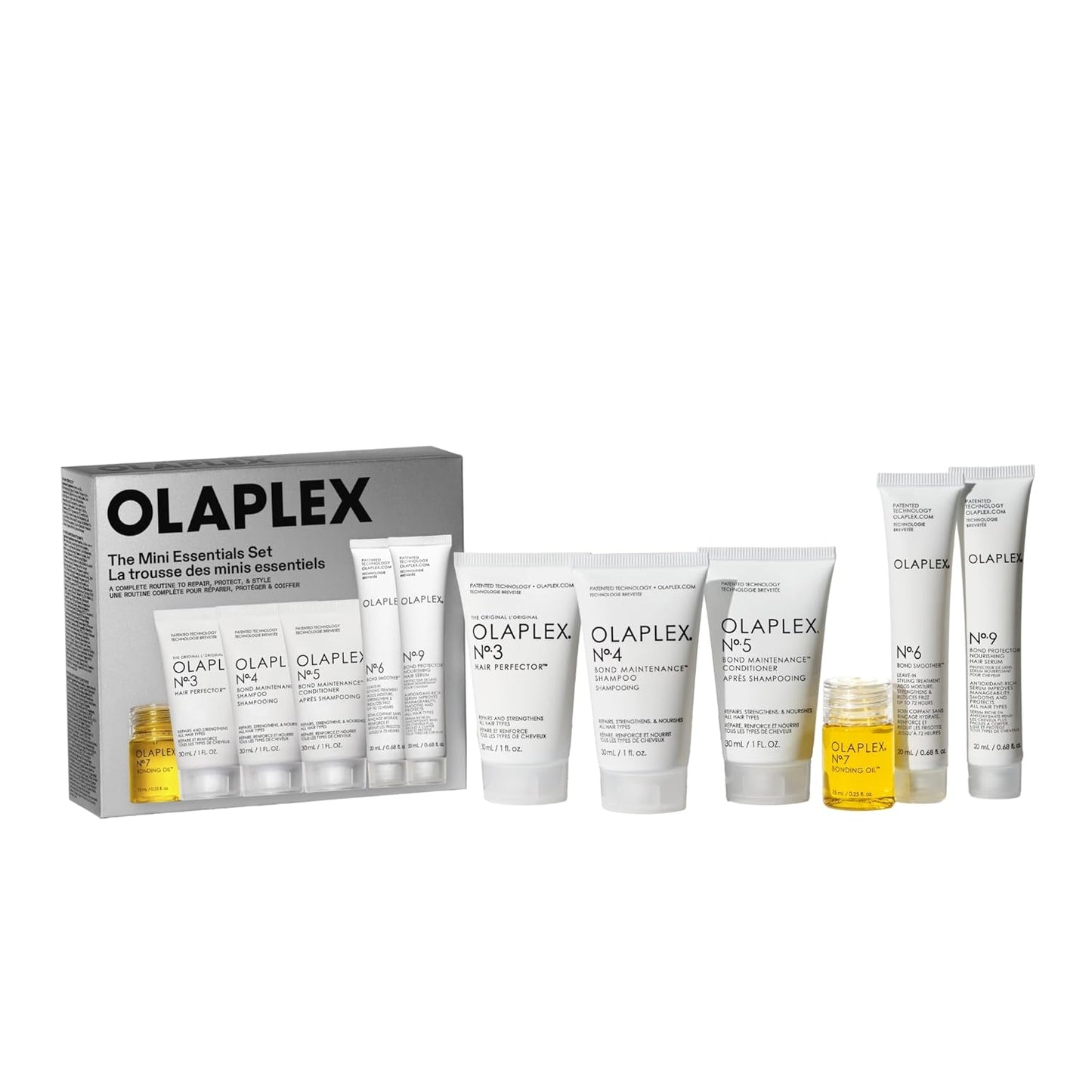Olaplex Strong Start Haircare Kit - Repair & Style Set for All Hair Types | Moisture, Frizz Control & Shine