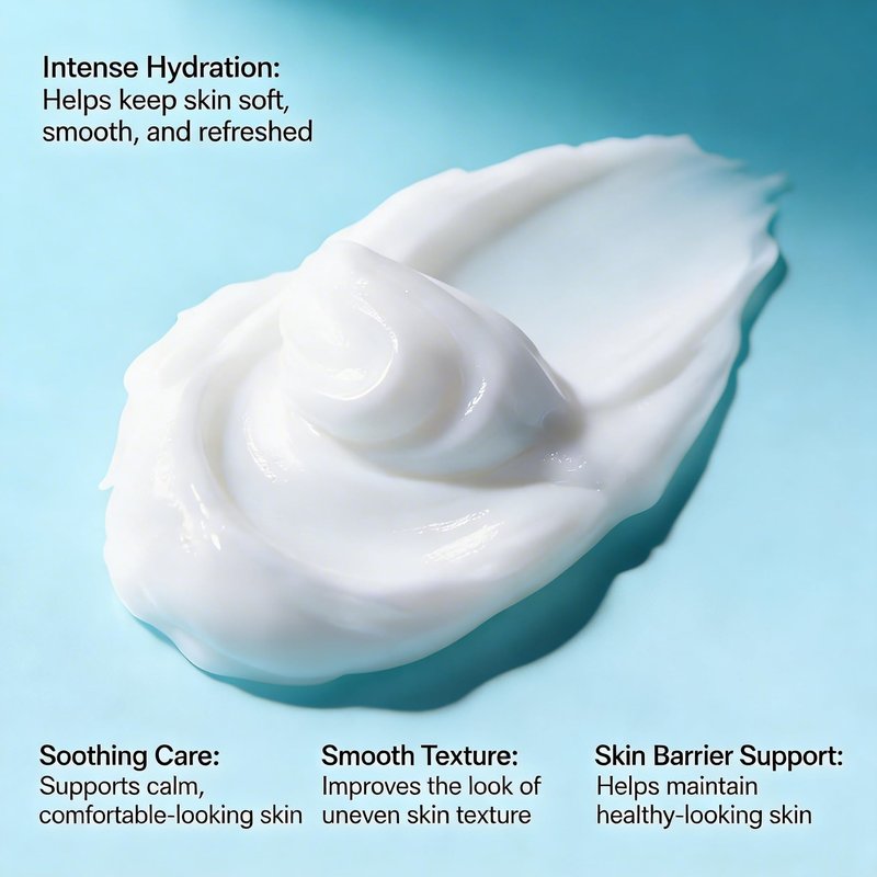 Korean Face Moisturizer with Niacinamide & Hyaluronic Acid – Lightweight Daily Hydrating Cream for Dry, Sensitive & Oily Skin – Non-Greasy, Fast Absorbing 50ml