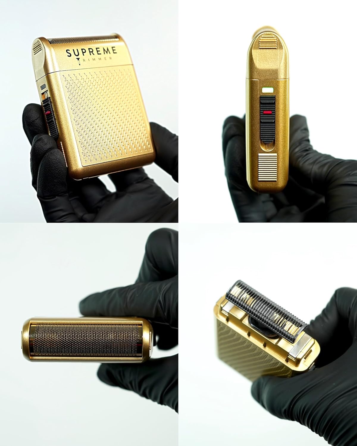 Supreme Trimmer Solo Foil Shaver - Cordless Mini Travel Razor with 150 Min Runtime | Professional & Home Use | STF101