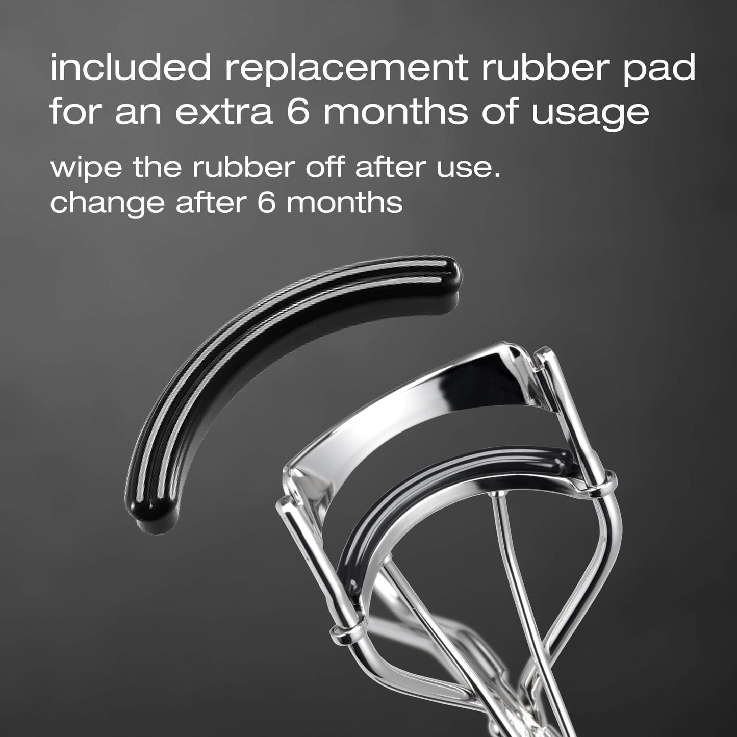 Shu Uemura New Eyelash Curler W, Double Edge Eyelash Curler for a Smoothly Sculpted curl in one Squeeze - Includes Silicone Replacement Pad