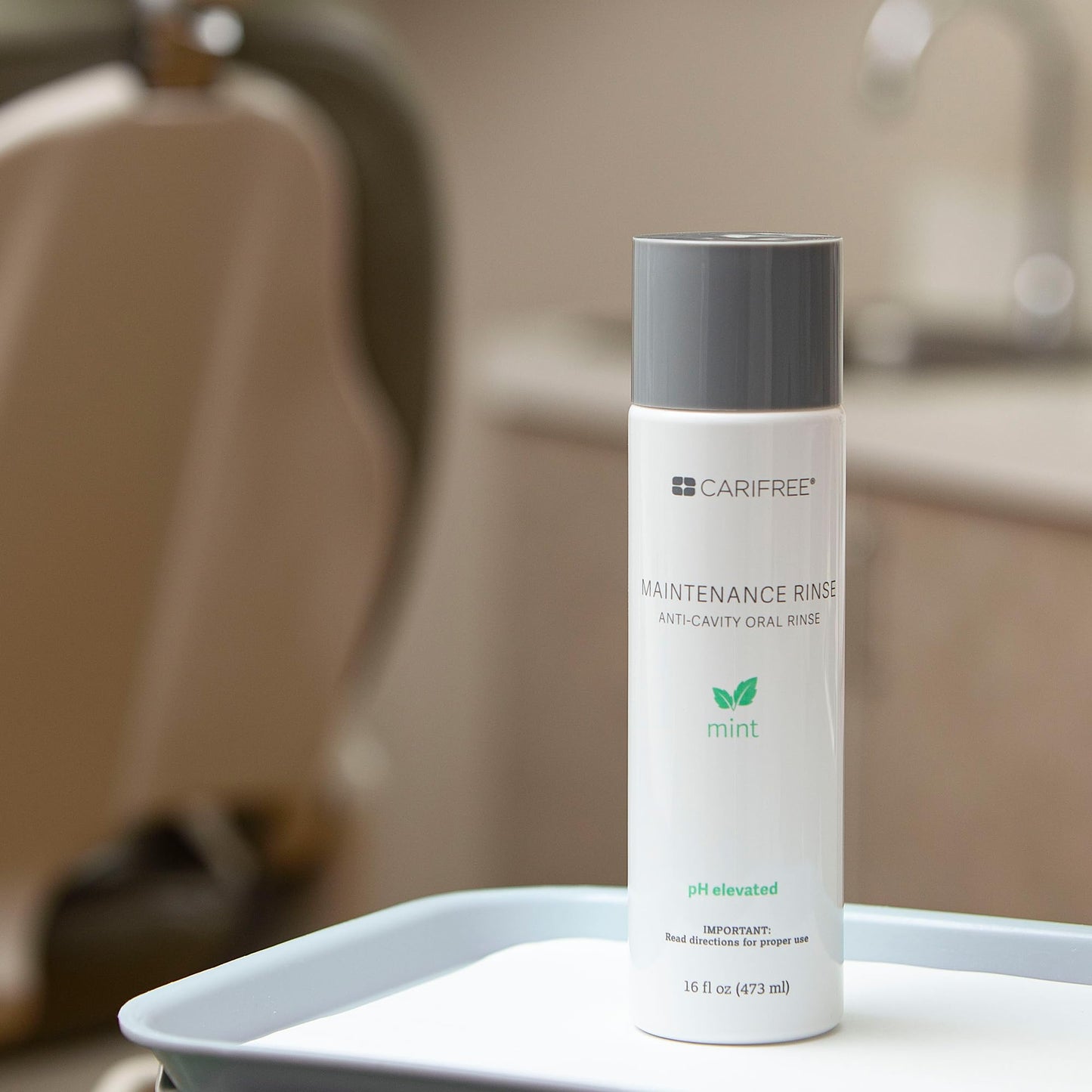 CariFree Maintenance Rinse, Mint Flavored, Anti-Cavity Fluoride Mouthwash, Dentist Recommended, Prevents Oral Decay, Freshens Breath, Alcohol-Free, Neutralizes pH (Previously CTx3)