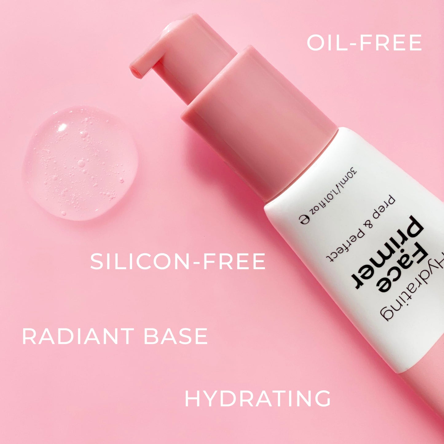 MCoBeauty Hydrating Primer Makeup, Water-Based Oil-Free Gel Primer