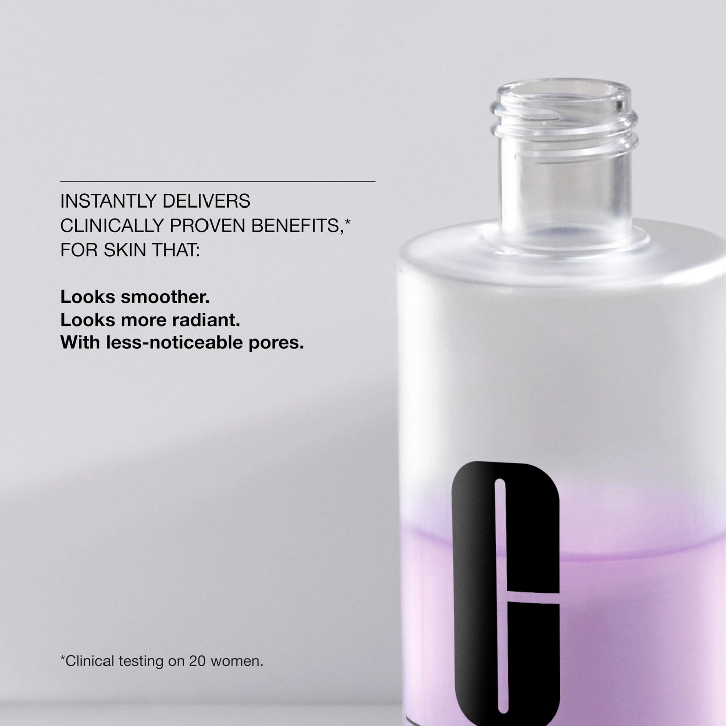 Clinique 3-Step Clarifying Lotion Face Exfoliator 2 | Toner With Witch Hazel | For Dry Combination Skin Types, 13.5 Fl Oz