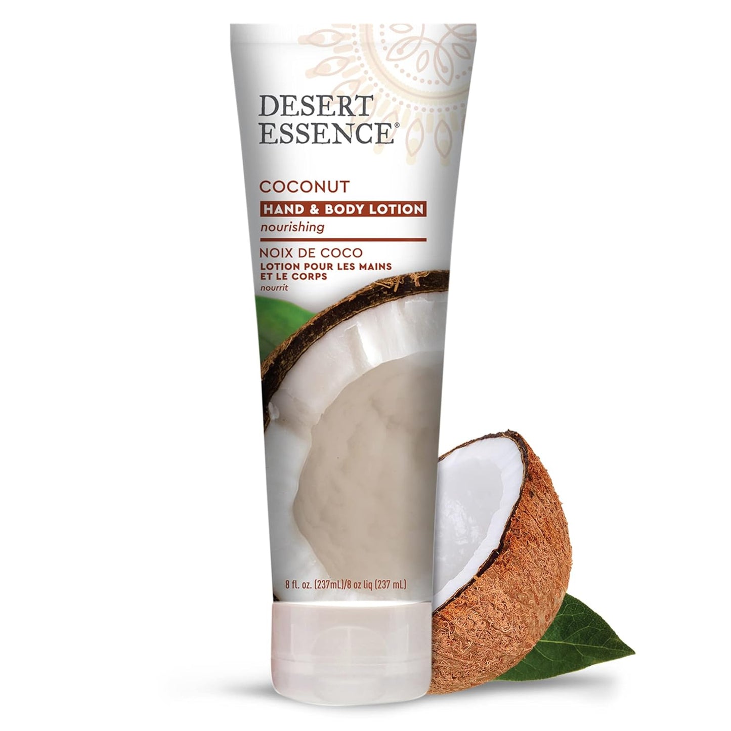 Coconut Hand & Body Lotion - Nourishing Hydration with Shea Butter & Jojoba Oil | 8 Fl Oz - Pack of 2