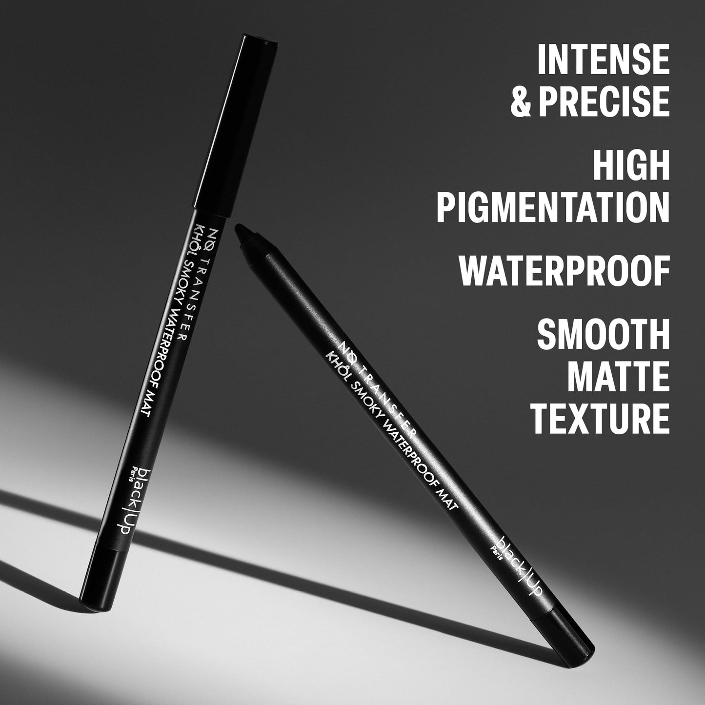 BLACK UP No Transfer Waterproof Kohl KS00M
