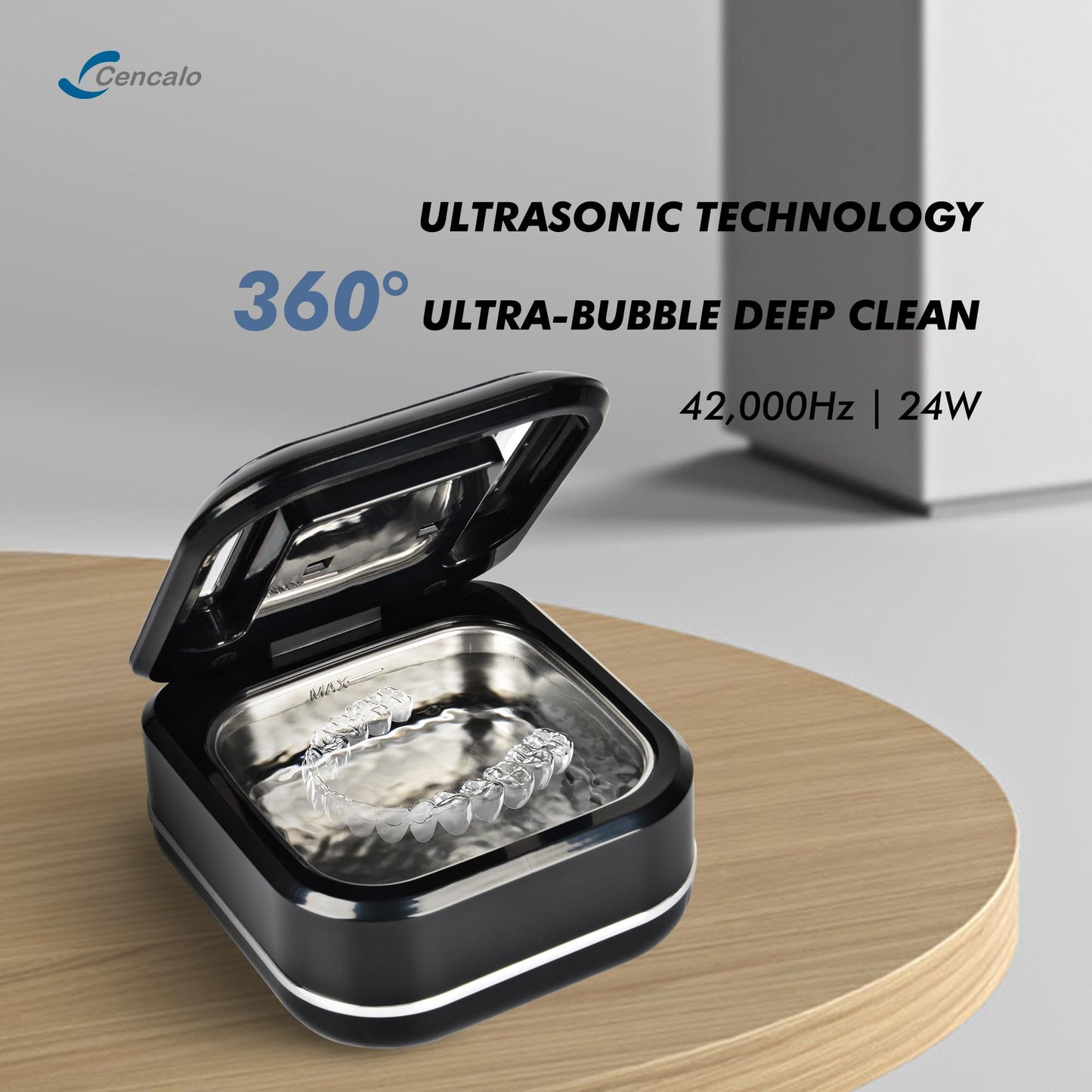 FSA HSA Eligible | 2-in-1 Ultrasonic & U-V Retainer Cleaner Machine