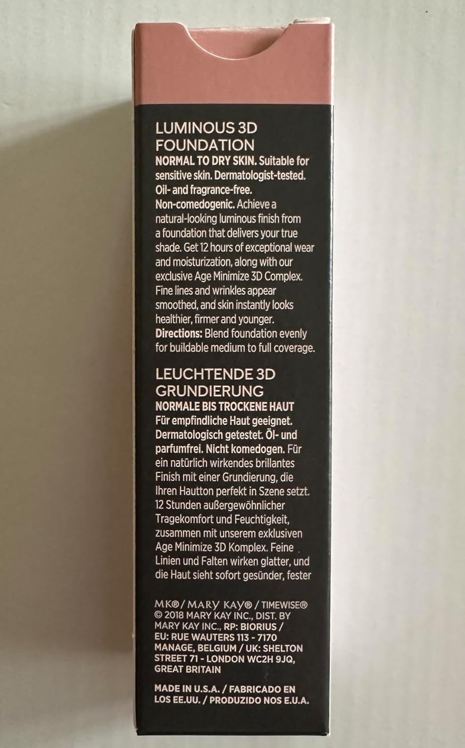 TimeWise Luminous 3D Foundation - Flawless Coverage in Beige N 150 | 1 Fl oz.