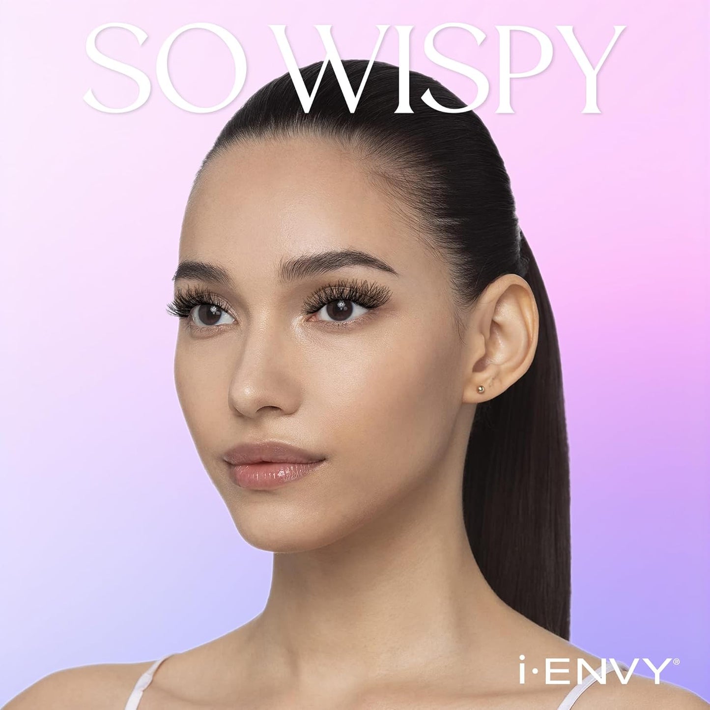 i•ENVY 15 Pairs Wispy False Lashes - Premium 100% Human Hair, Fluffy & Lightweight | Reusable for Natural Everyday Wear