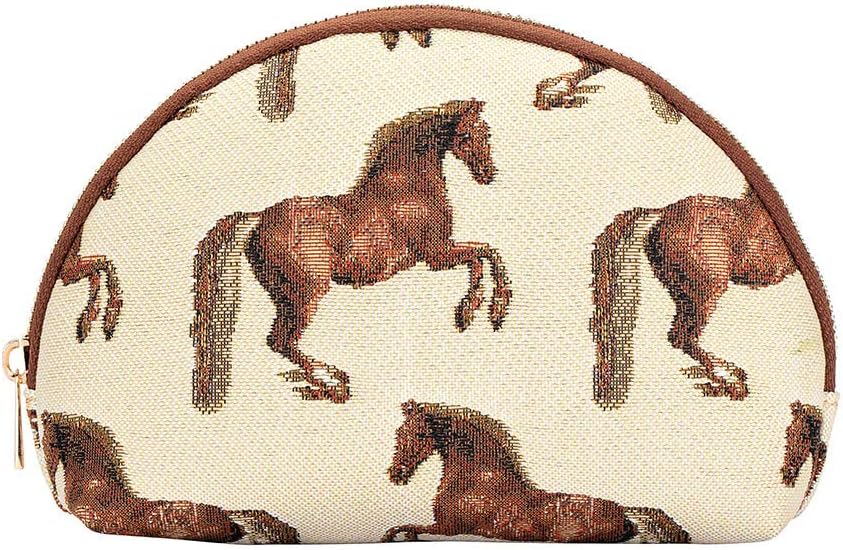 Signare Tapestry Cosmetic Bag - Stylish Toiletry & Makeup Organizer for Women