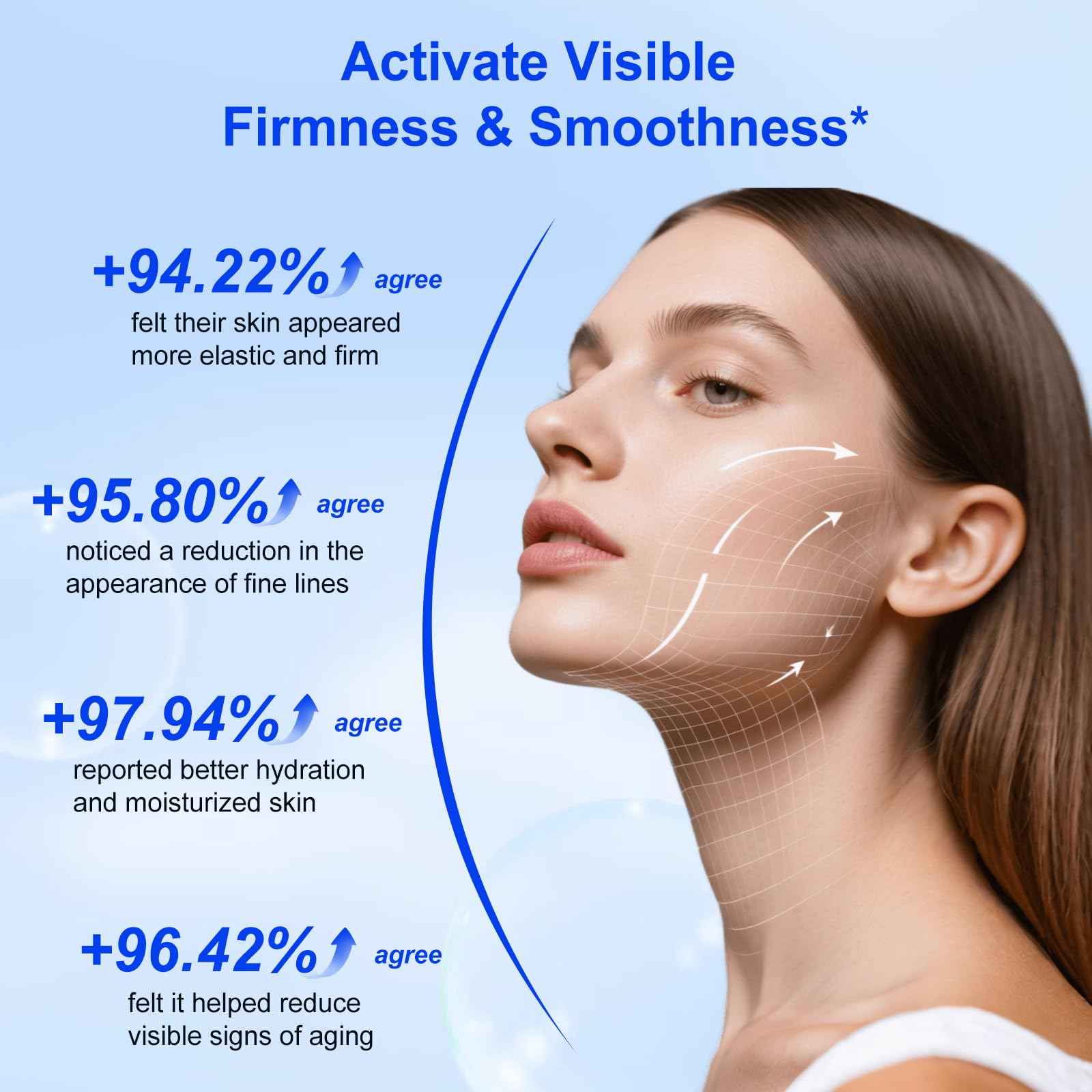 2pack Hyaluronic Acid Powder for Skin, Dual Molecular Weight Hyaluronic Acid Serum Powder, Skin Hydration, Reduce Wrinkles, Improve Skin Elasticity for DIY Serums, 200g