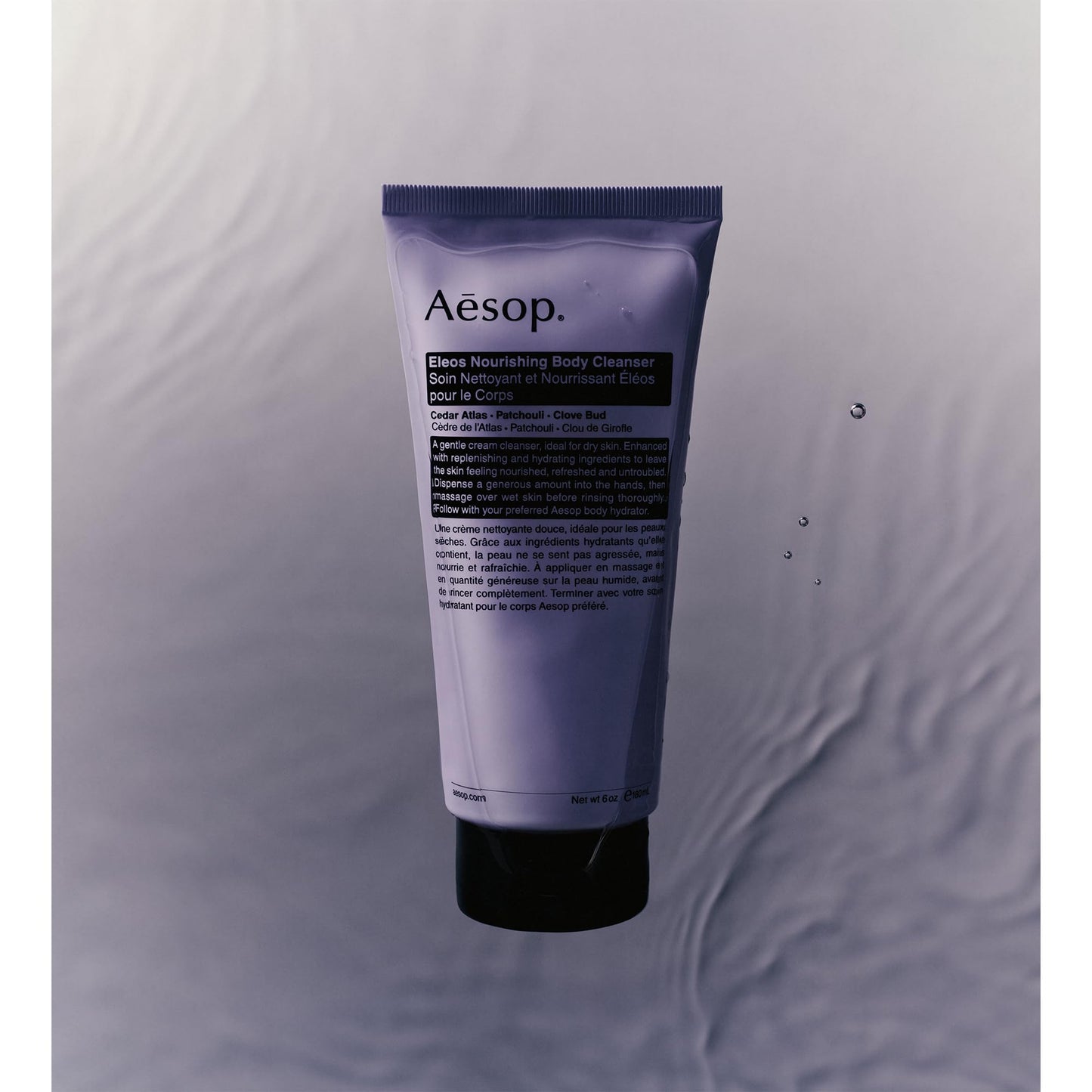 Aesop Eleos Moisturizing Body Cleanser | Hydrating Ingredients For Refreshed, Soft Skin | Enriched With Emollients, Humectants, Purifying Botanicals | 180mL / 6.2oz