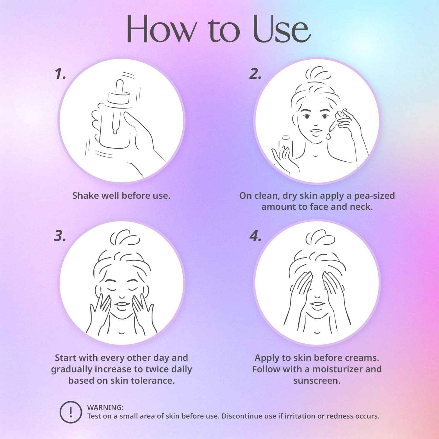 Gentle Hydration Serum - Lightweight & Moisturizing for Sensitive Skin with Hyaluronic Acid, Niacinamide & Aloe Vera - Face Serum for a Soft, Calm Glow