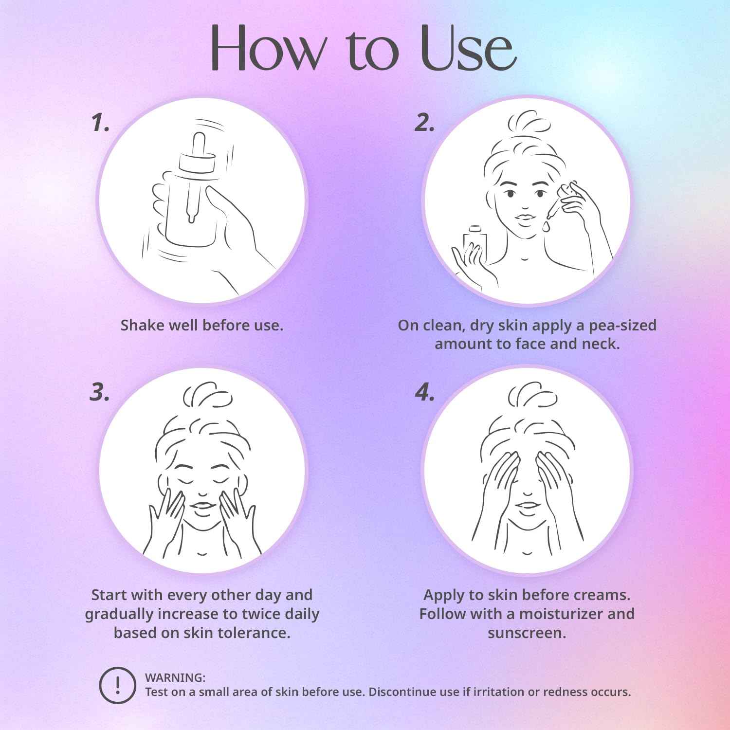 Gentle Hydration Serum - Lightweight & Moisturizing for Sensitive Skin with Hyaluronic Acid, Niacinamide & Aloe Vera - Face Serum for a Soft, Calm Glow