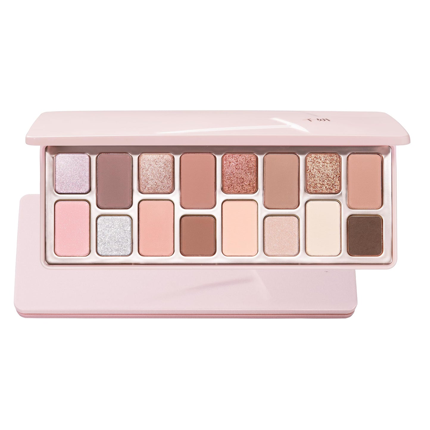 CHEERYEP 16 Color Eyeshadow Palette, Blendable with Low-Saturation Pink-Brown and Peach Nudes Palette, Sweet Aesthetic Makeup for Daily Office, Date, Parties (#06 Dear)