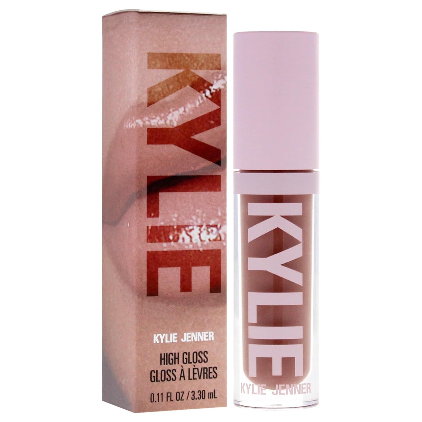 Kylie Cosmetics - 703 Dolce K High Gloss Lip Gloss for Women - 0.11 oz | Vibrant Shine & Smooth Finish