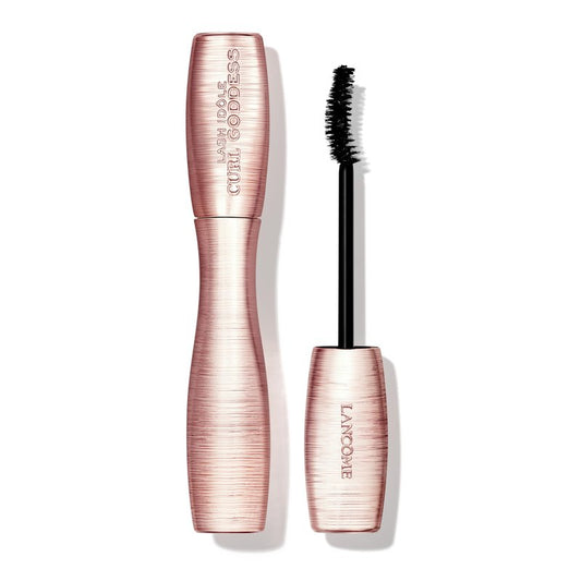 Lancôme Curl Goddess Mascara 01 Black – Volumizing & Curling Mascara for Dramatic Lashes, 1.5x Curl Boost, +800% Volume, 30H Hold, Clump-Free, Weightless, Fanned-Out Lashes, Full Size